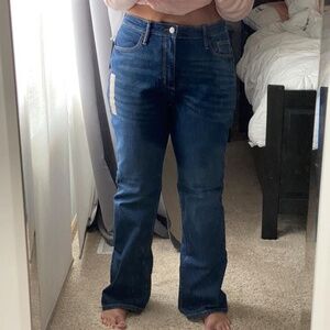 High rise slim bootcut